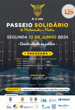 Passeio Solidário Motorizadas e Motos 2024